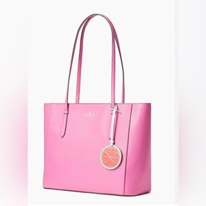 NWT Kate Spade Large Loki Tote in Bright Peony.